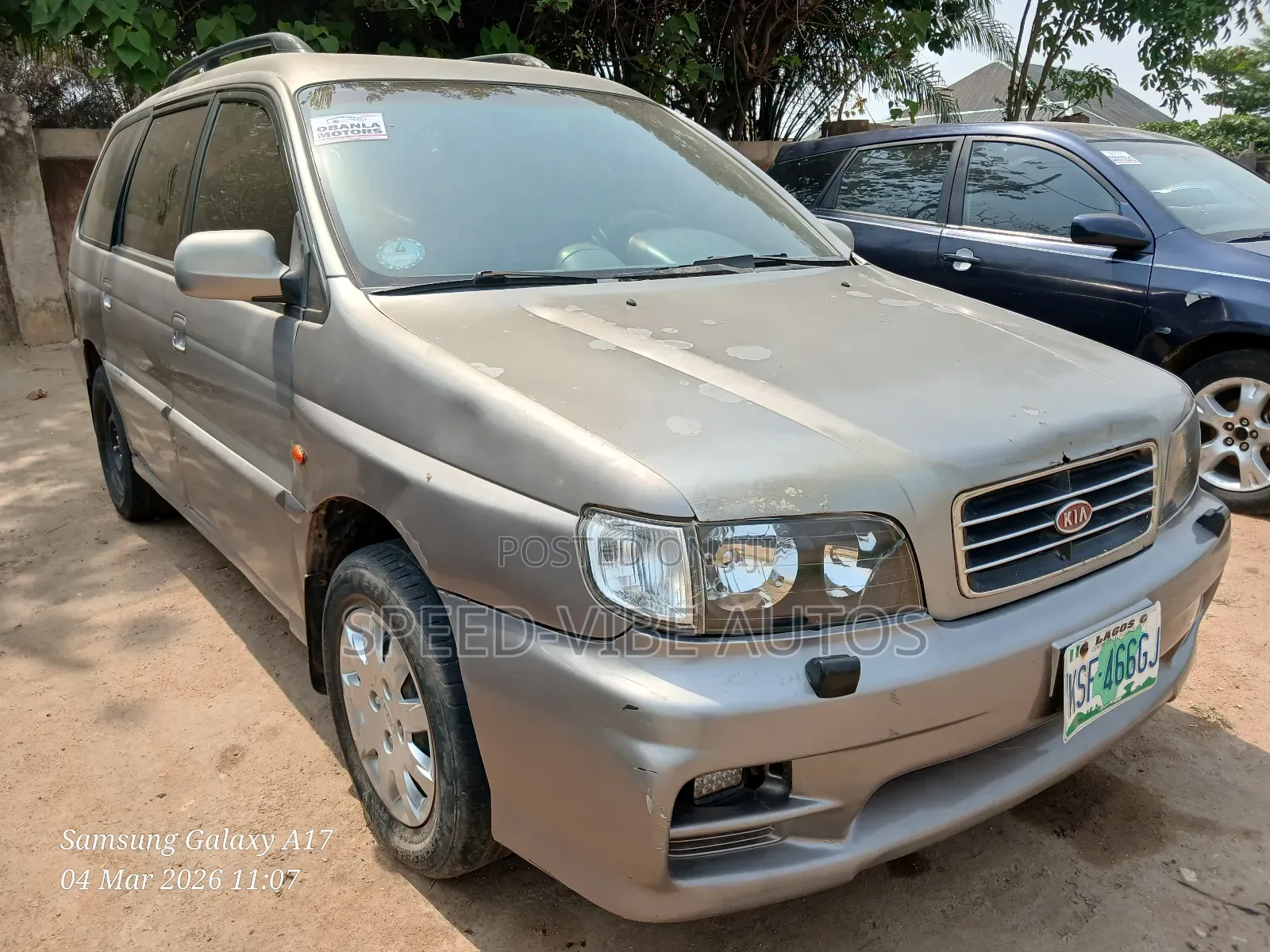 Kia Joice 2002 Gray