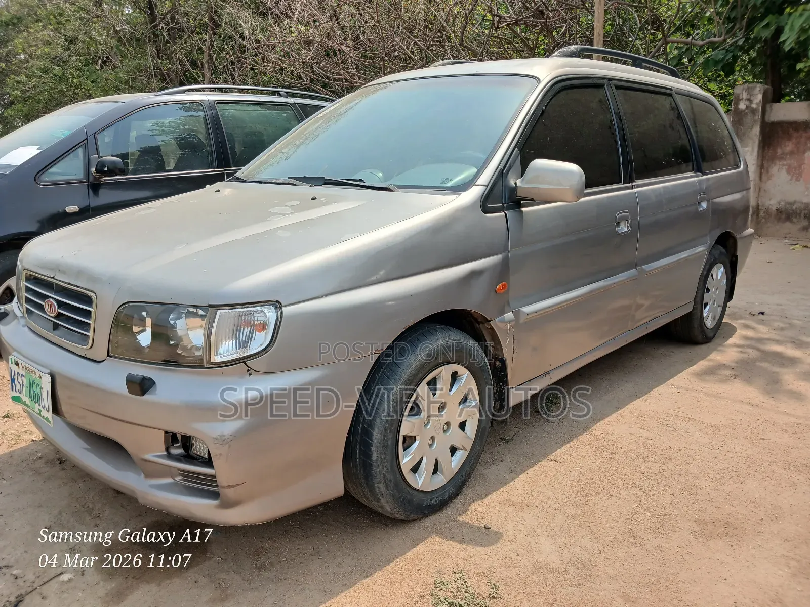 Kia Joice 2002 Gray