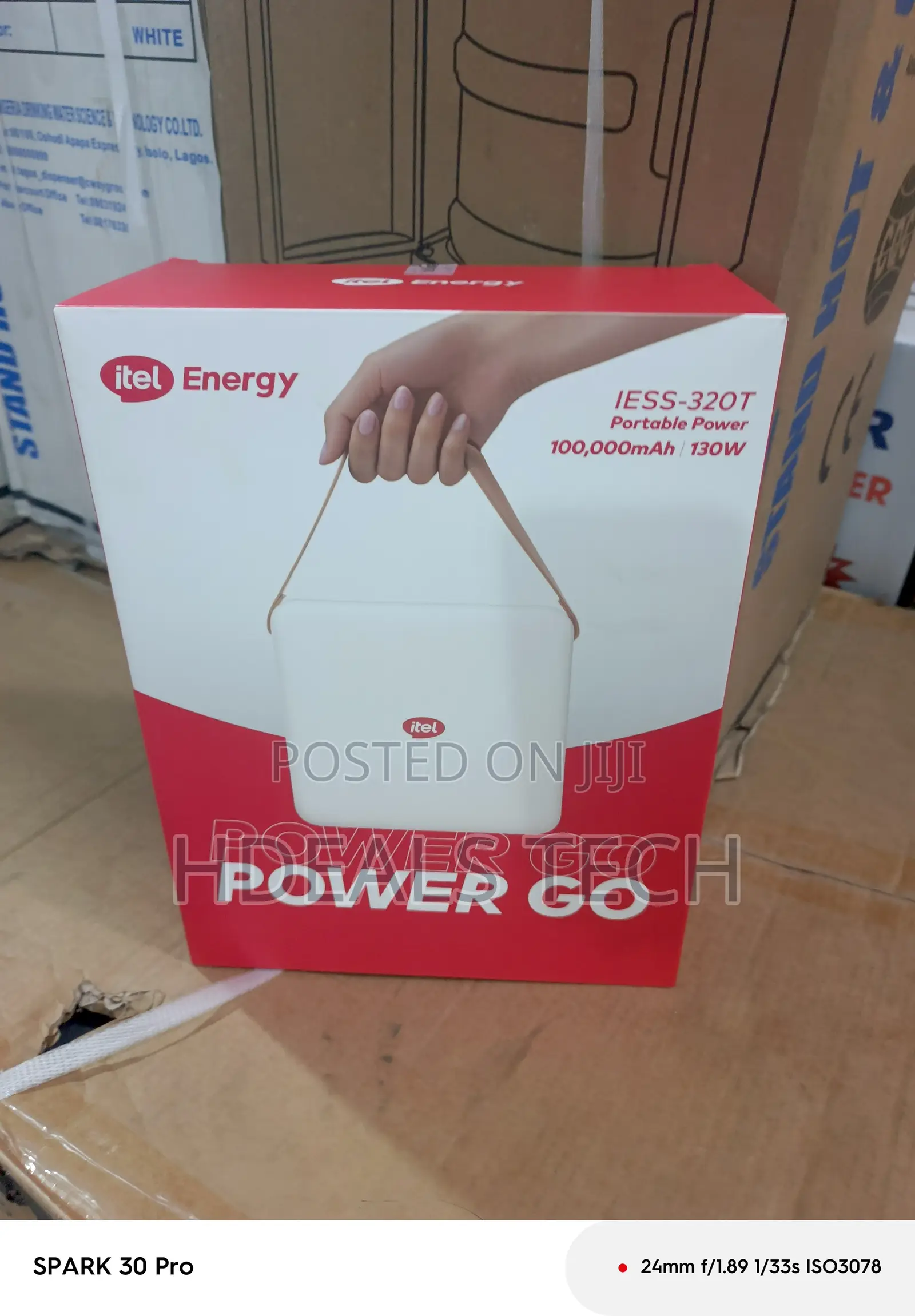 Itel Power Go – Heavy Duty Backup Battery for Smartphones