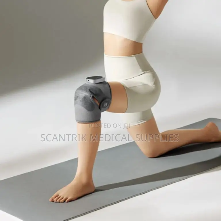 Ergonomic Rechargeable Cordless Electric Heating Knee Massager