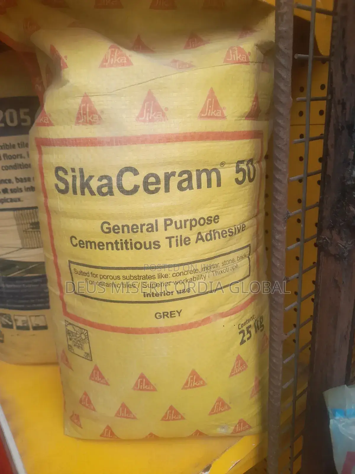 Sikaceram 50 25kg(Tiles Gum/Adhesive)