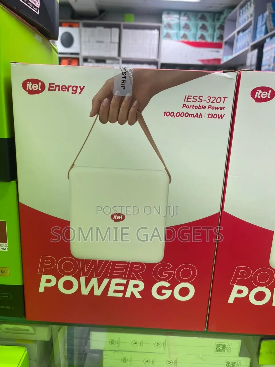 Itel Energy Powergo Iess-320t Is A 320wh (100,000mah)