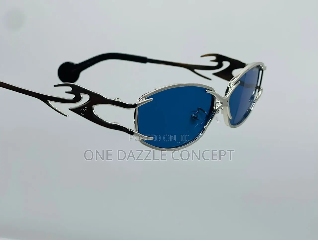 Flame Horn Fashion Sunglasses