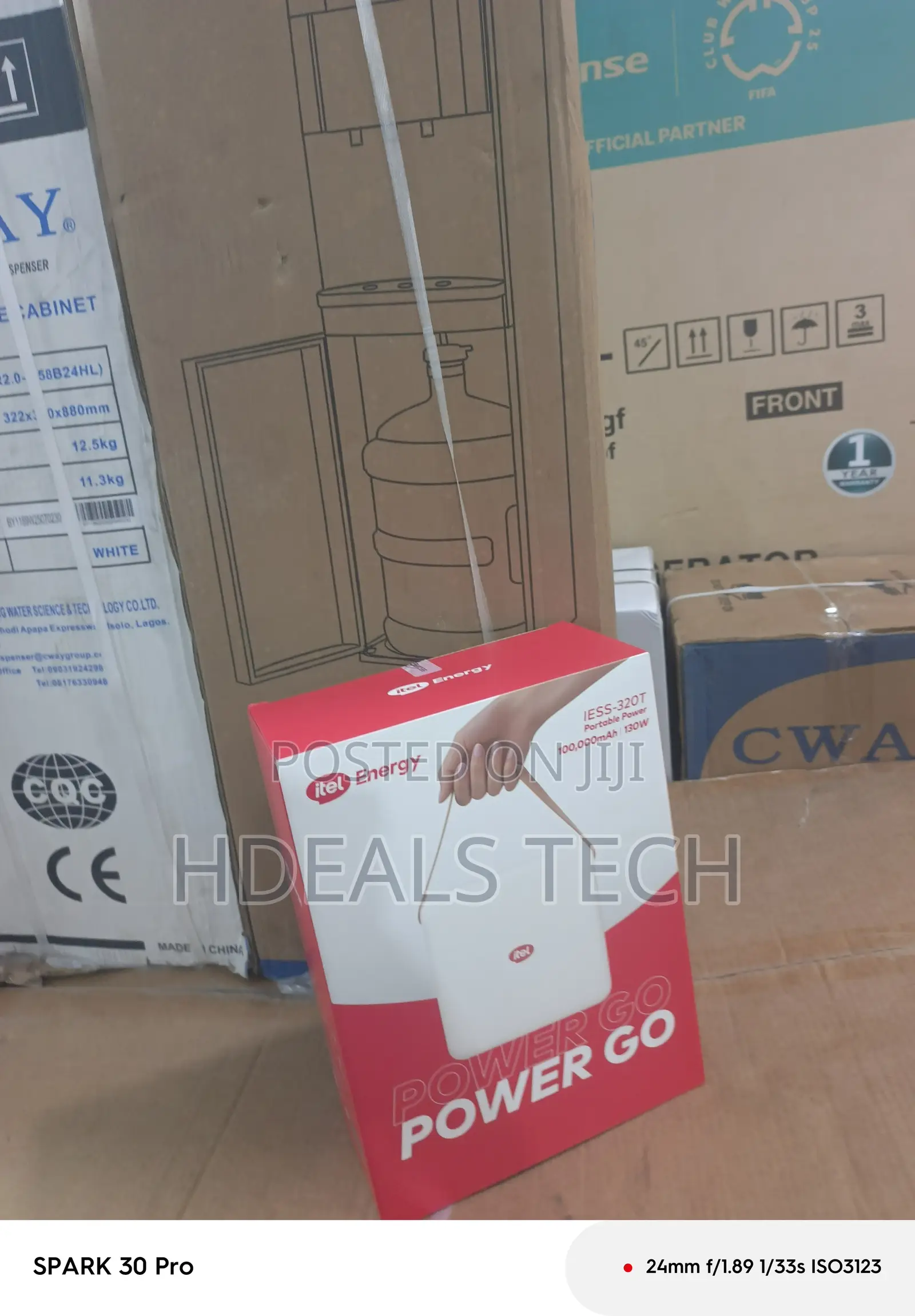Itel Power Go – Long Endurance 10000mah Power Bank