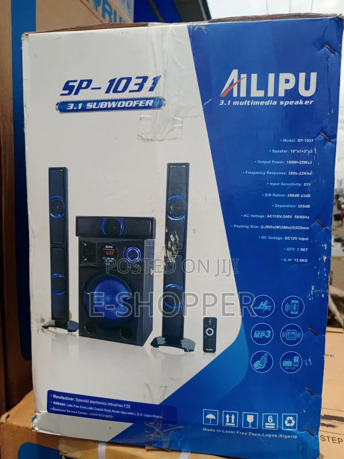Ailipu Sp-1031 Bluetooth Sound System