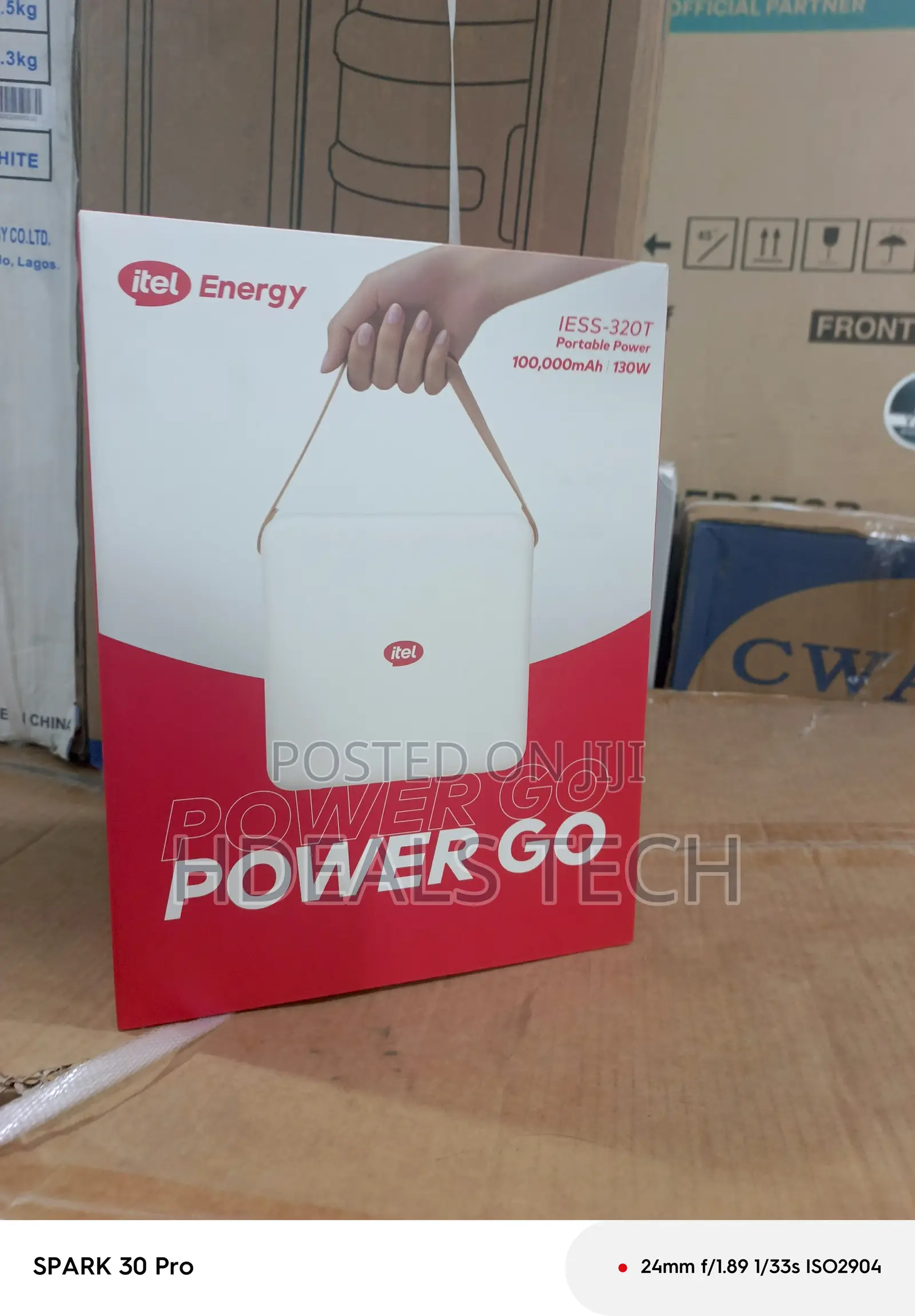 Itel Power Go – Super Efficient Portable Charger for Phones