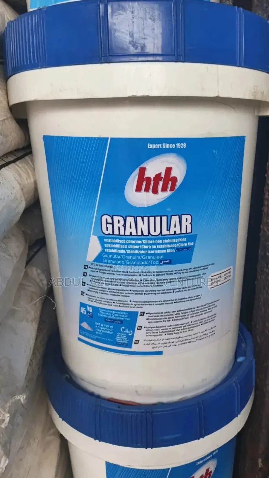 HTH Chlorine ( Calcium Hypochlorite)