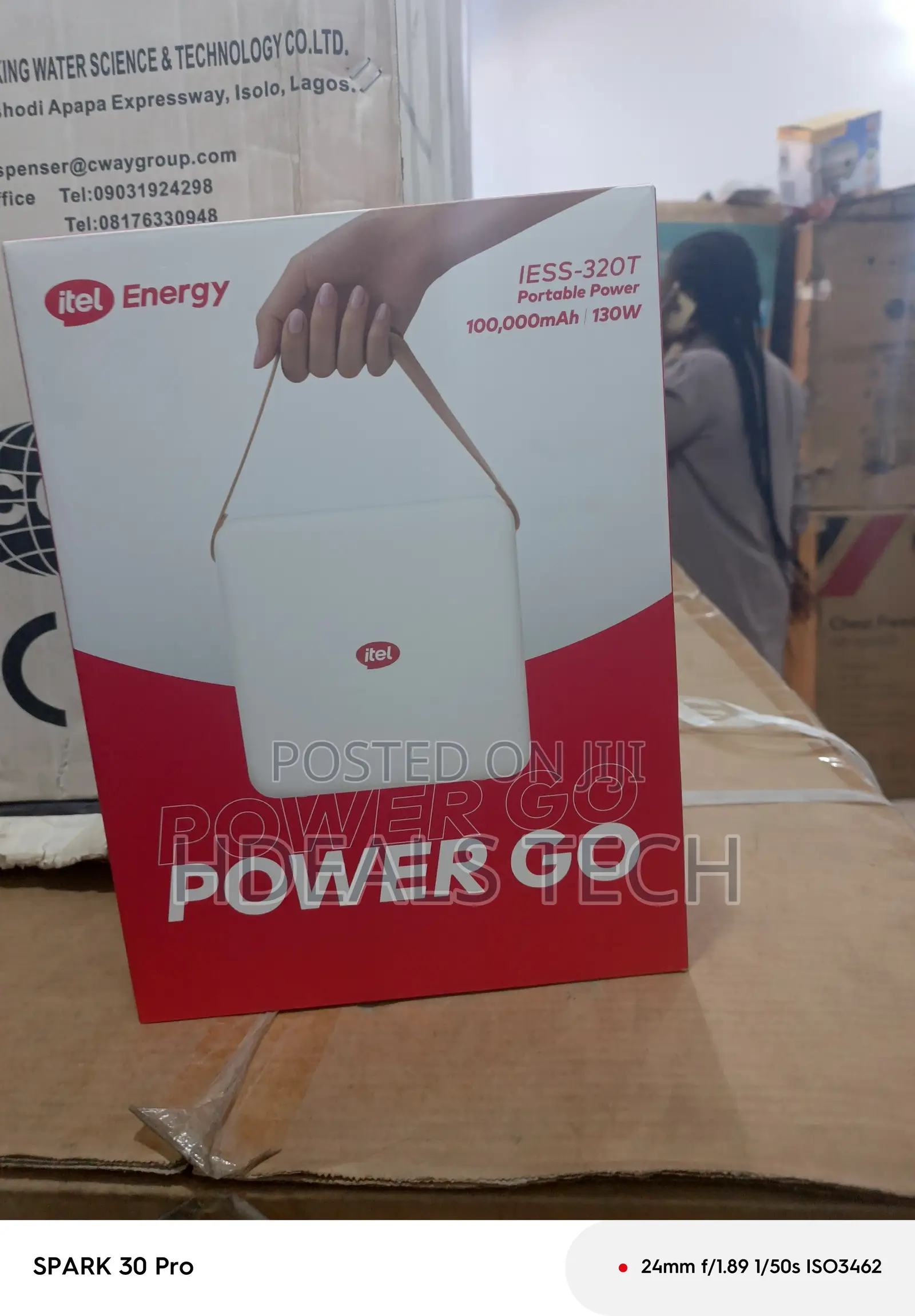 Itel Power Go – Affordable and Durable Power Bank 10000mah