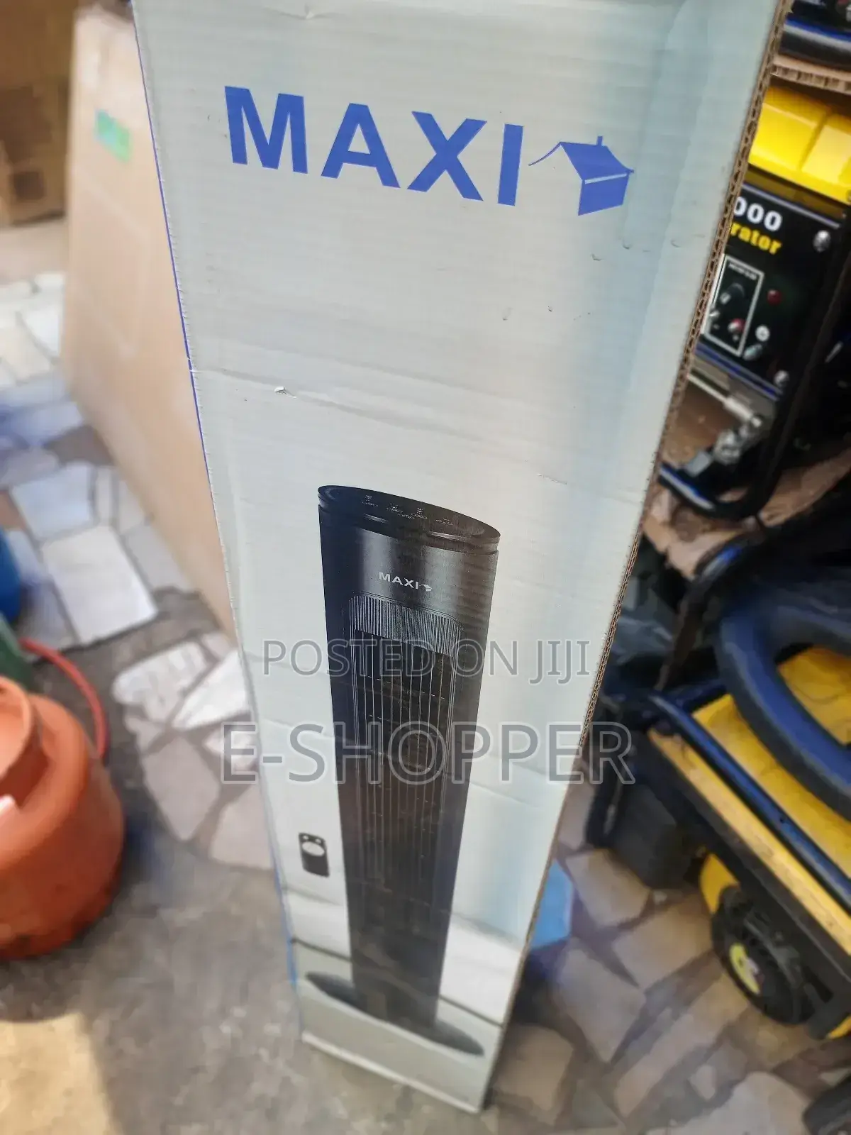 Maxi Tower Fan 40 Inch Black