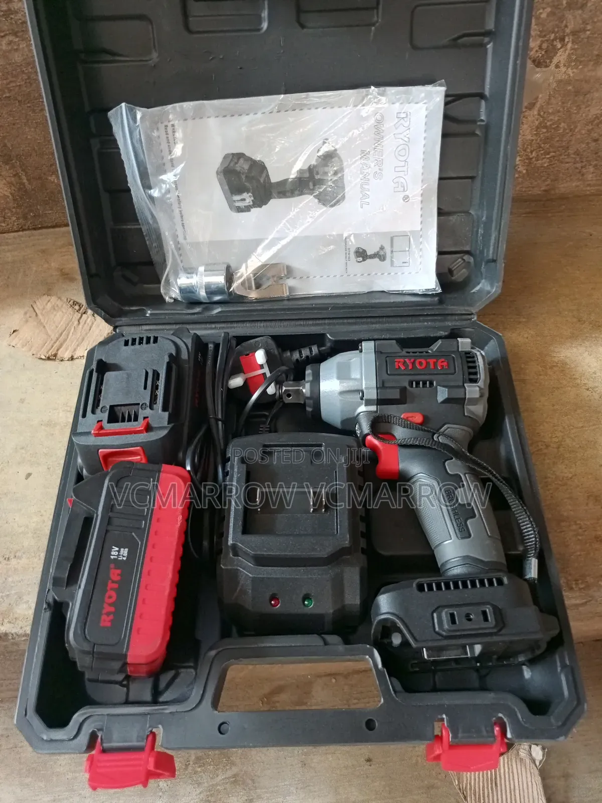 Ryota Brushless Impact Wrench, Specifically Model Dtw183.
