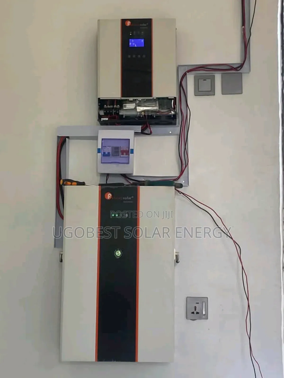 10kwh Lithium Battery and 5kva 48v Inverter Hybrid Setup