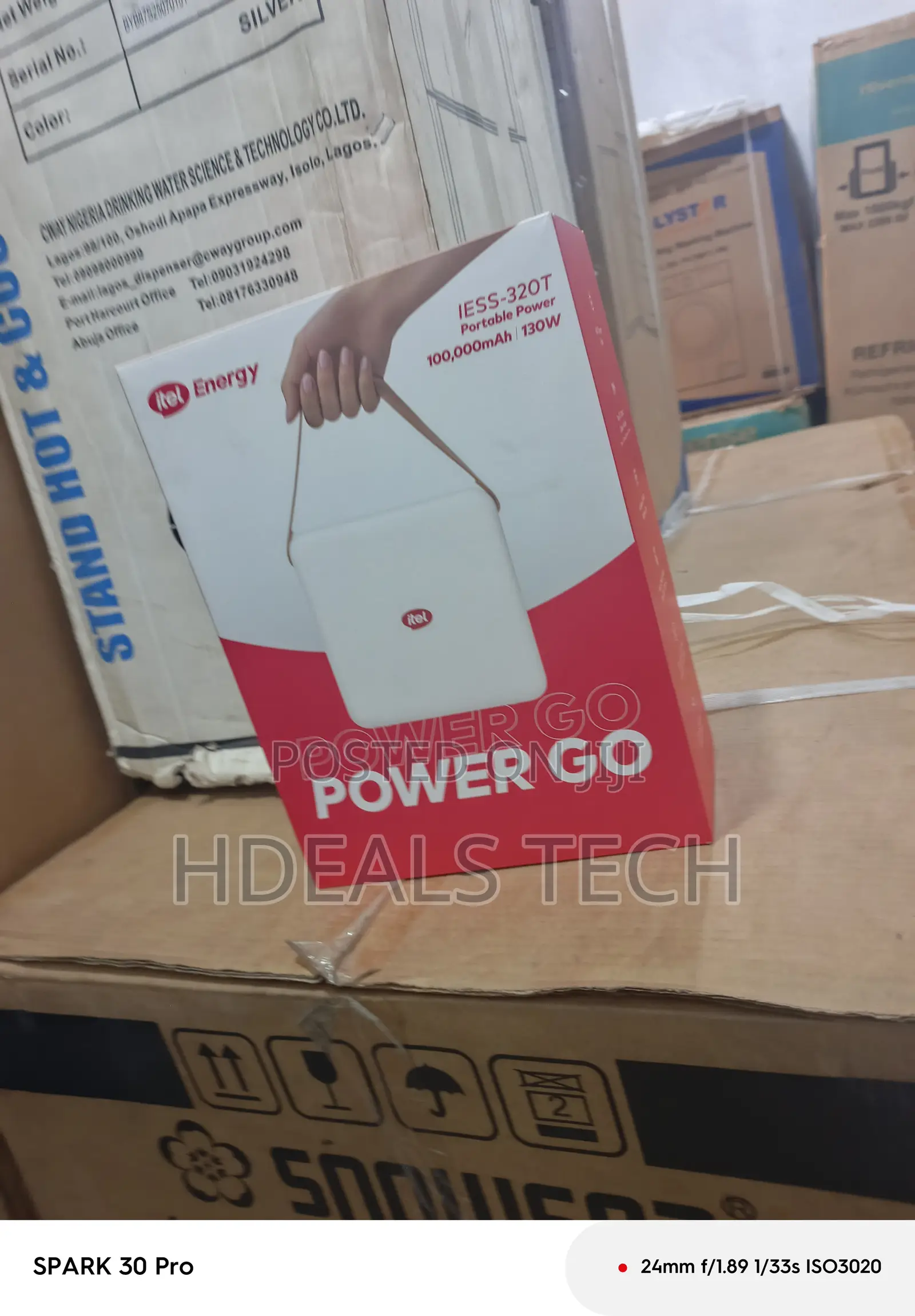 Itel Power Go – Quality Guaranteed Power Bank to Charge Phone and Bulb