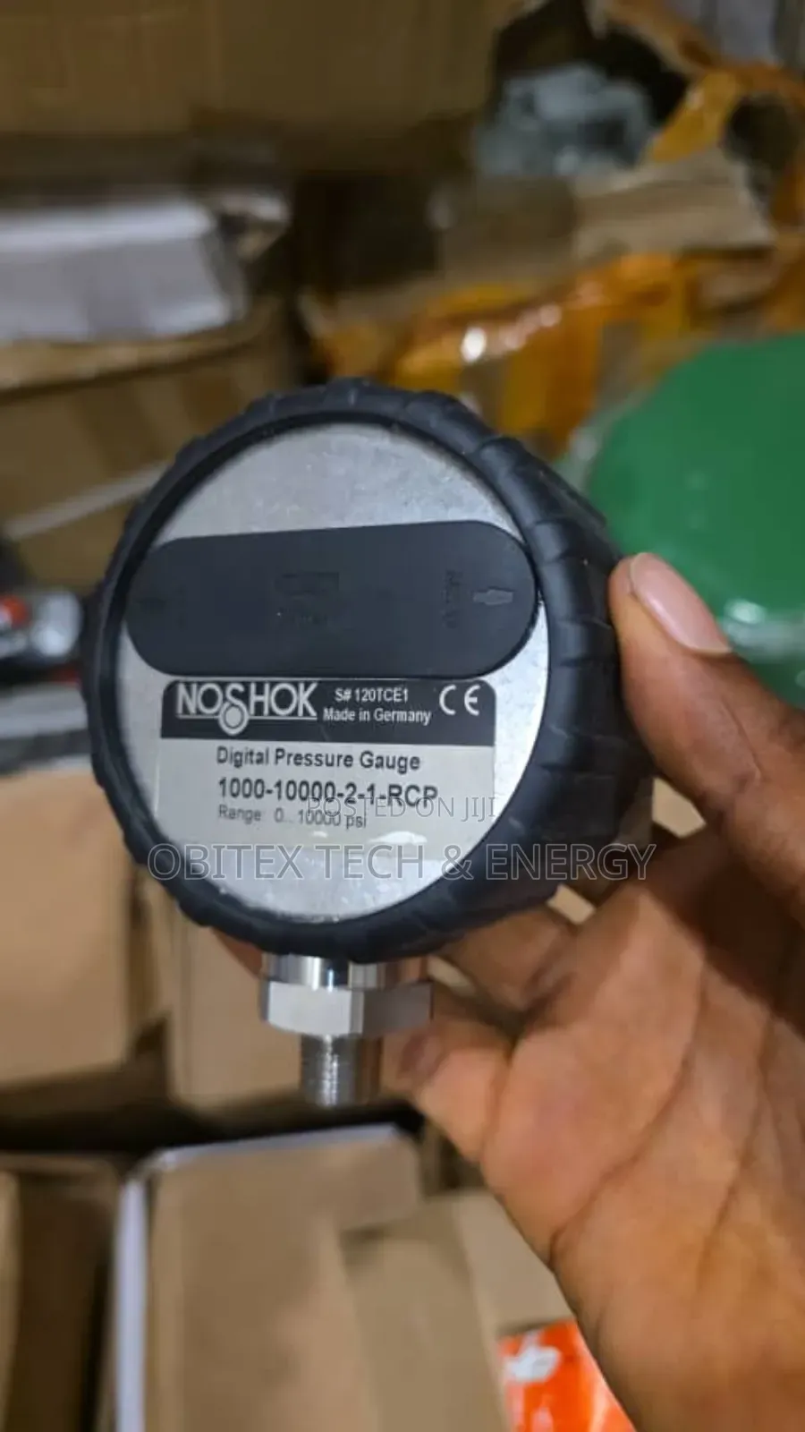 Noshok 1000 Series Digital Pressure Gauge – Hydraulic Pneumatic