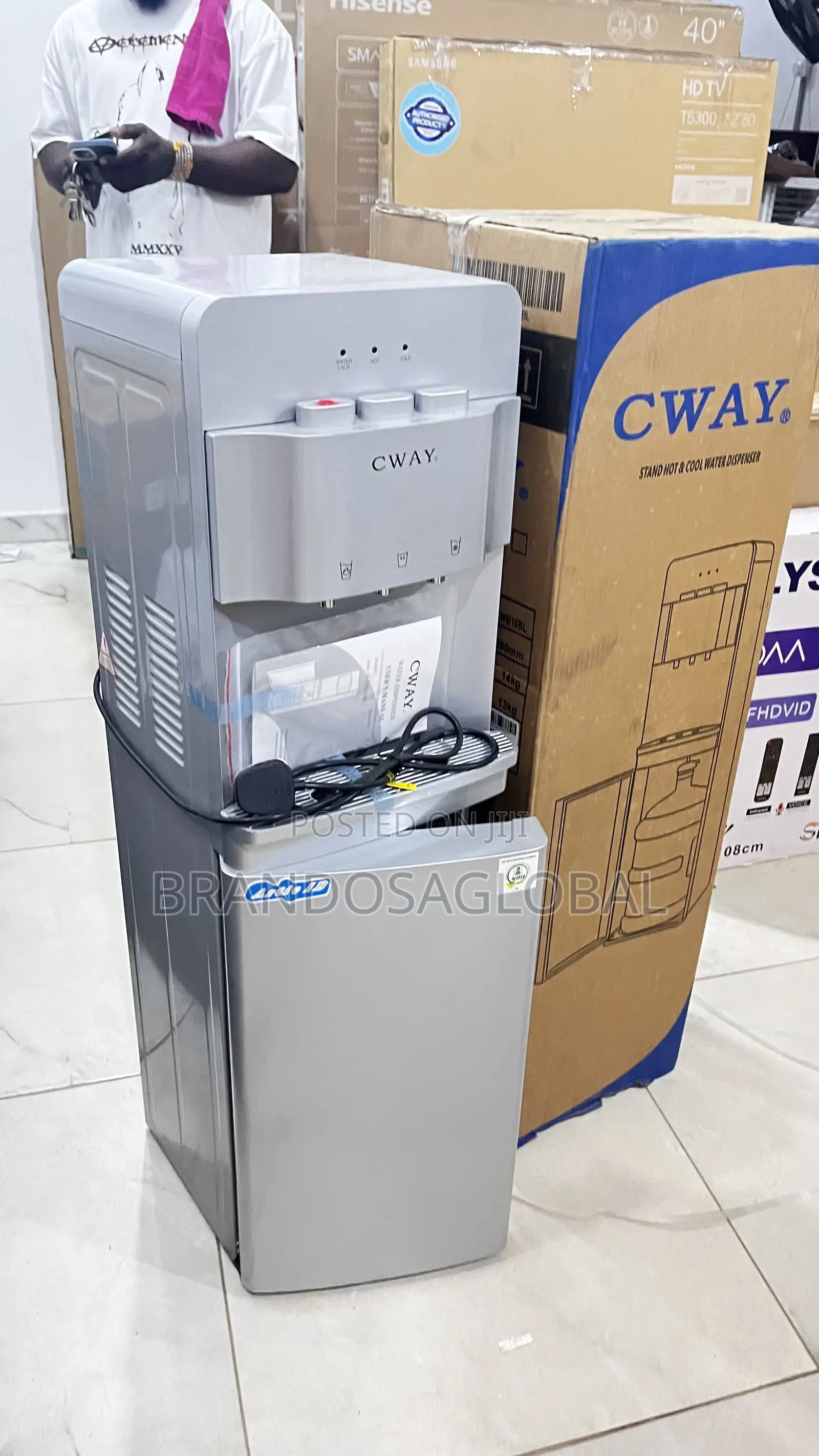 Cway Modern Bottom Load Dispenser Artic 1bcwm16bl