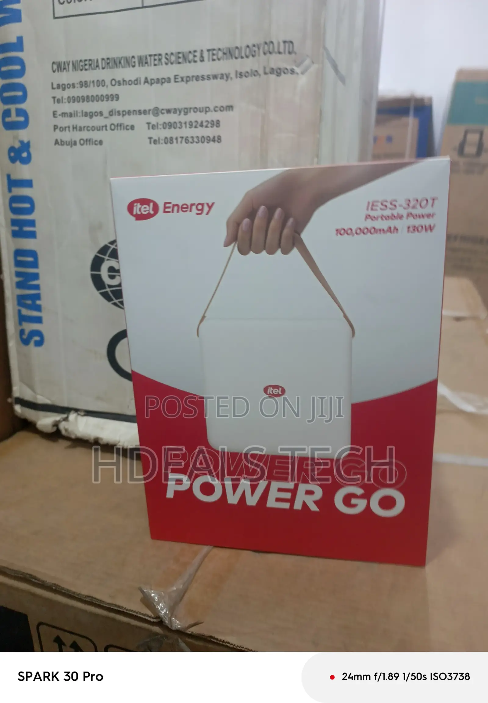 Itel Power Go – Long Lasting Power Supply Anywhere Anytime
