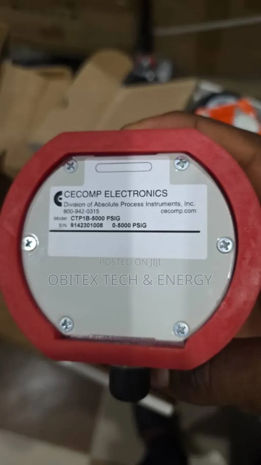 Cecomp Test+ Digital Pressure Gauge Ctp1b15psig – ±0.25% Accuracy