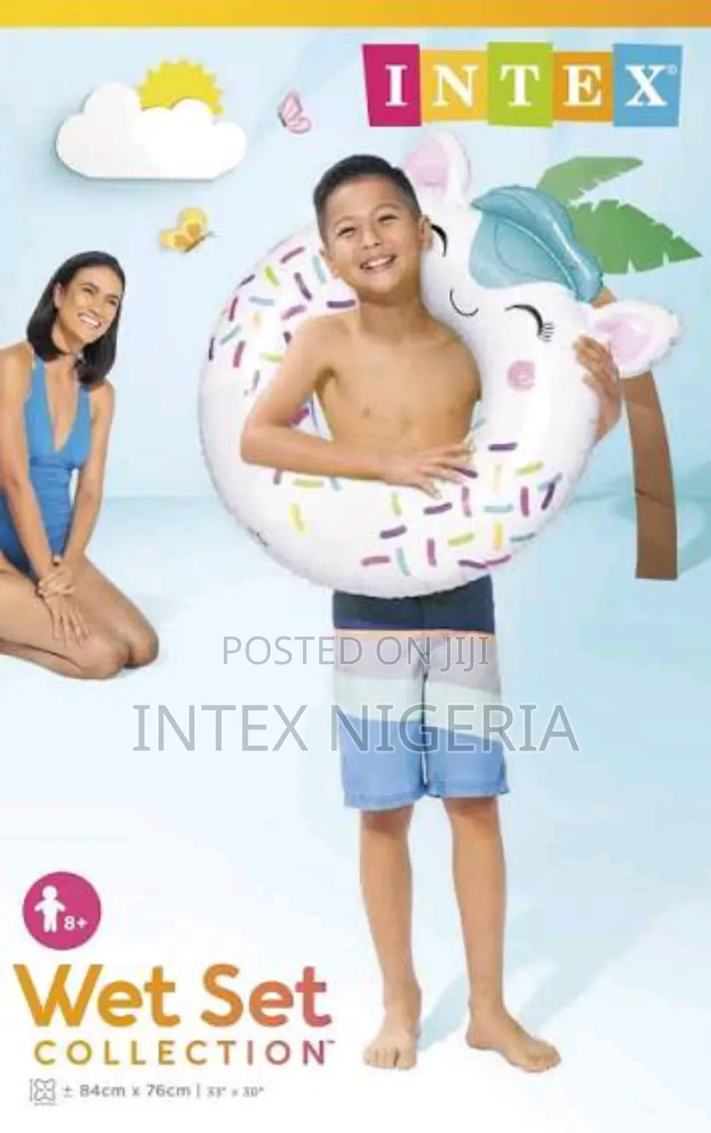 Cute Animal Inflatable Swim Rings - Assortment