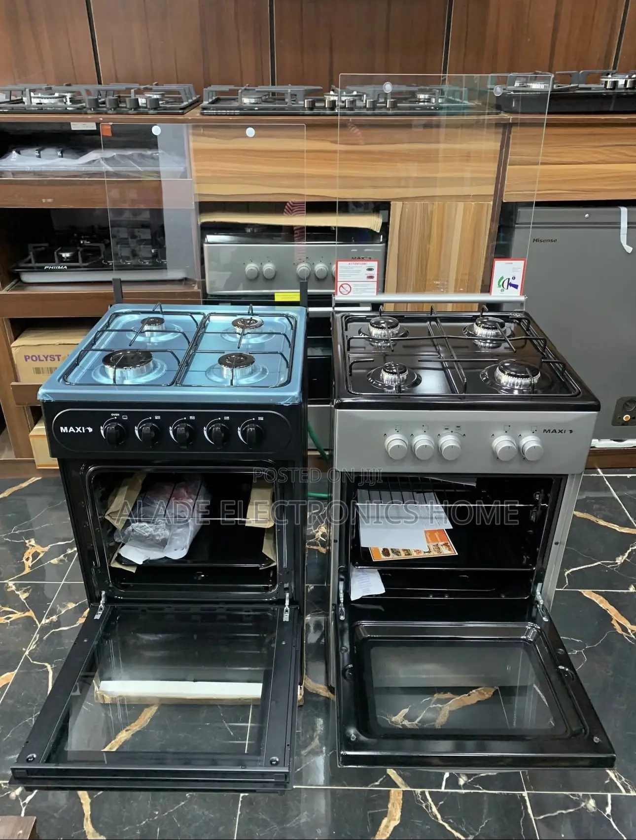 Maxi 50 by 50 Standing Gas With Oven (4 in 1)