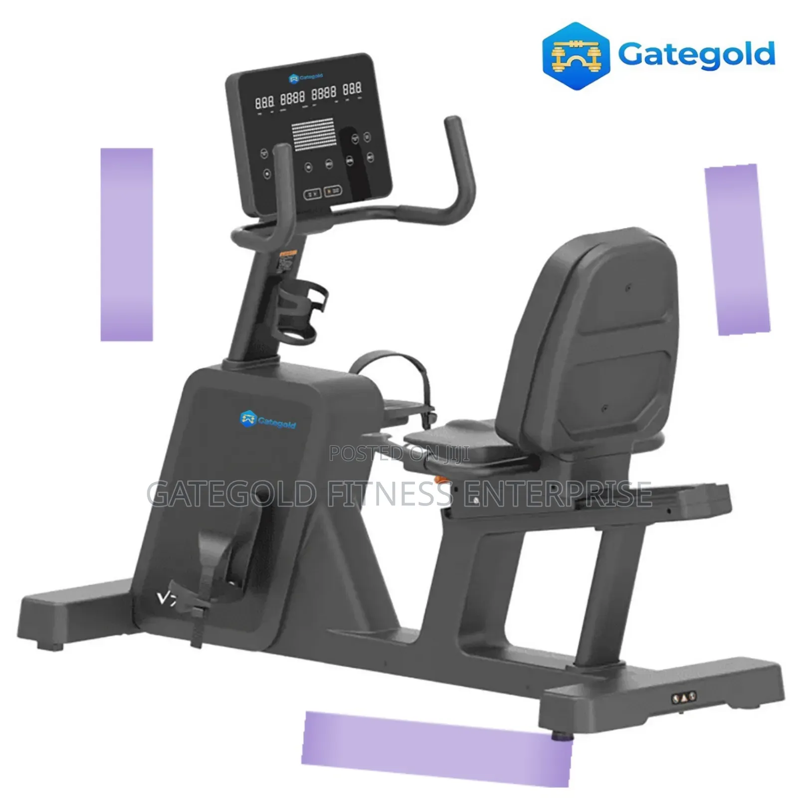 Commercial Recumbent Bike(Led) V7-0r