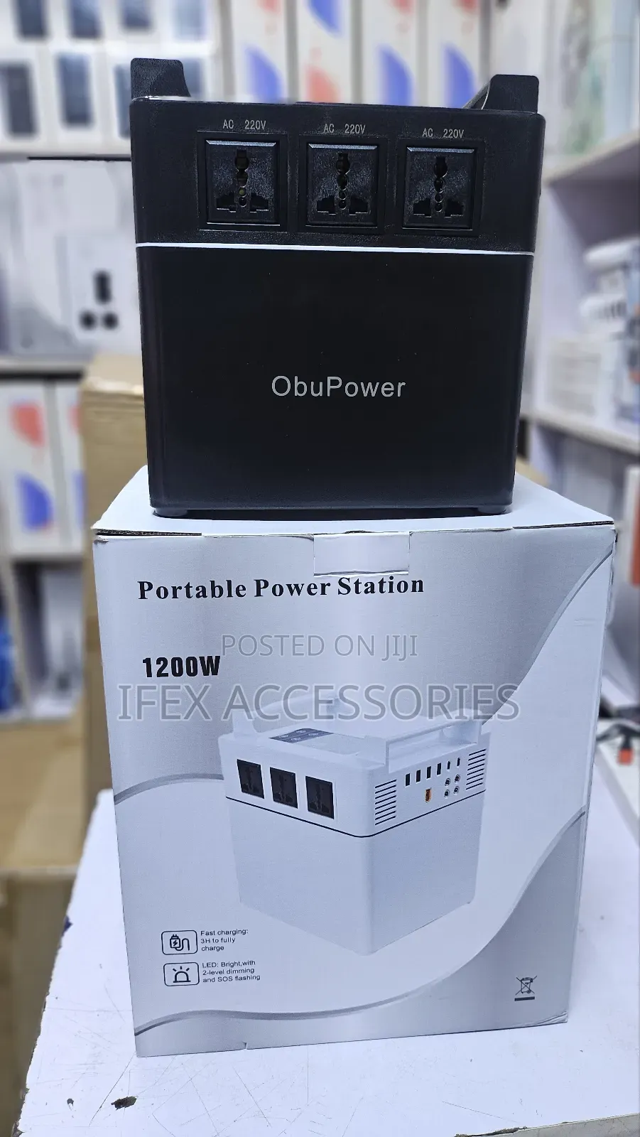 Obupower Portable Power Station (1200w)