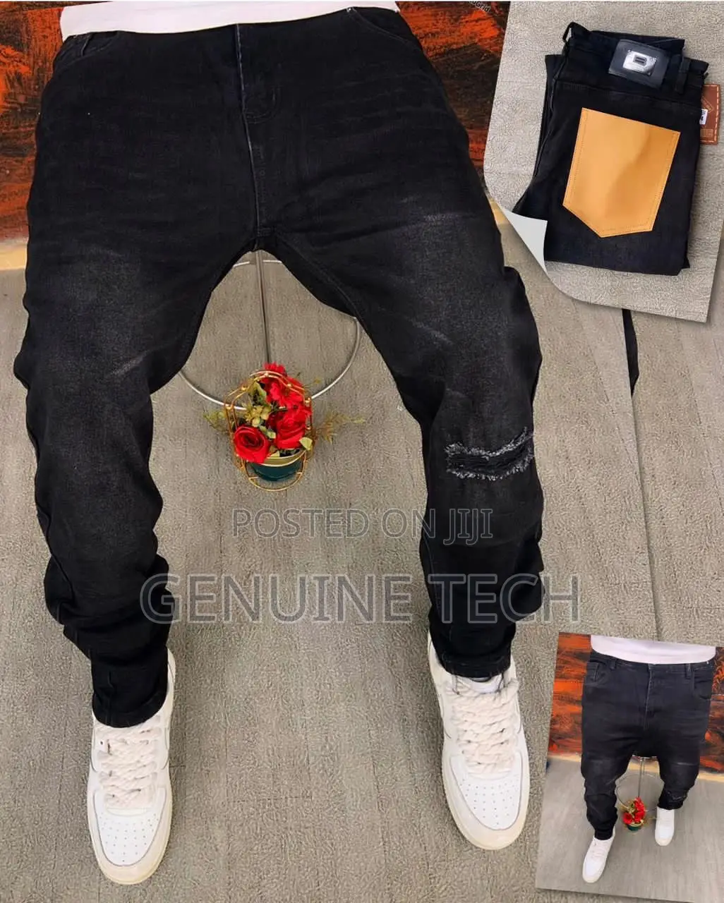 Quality Mens Straight Jeans