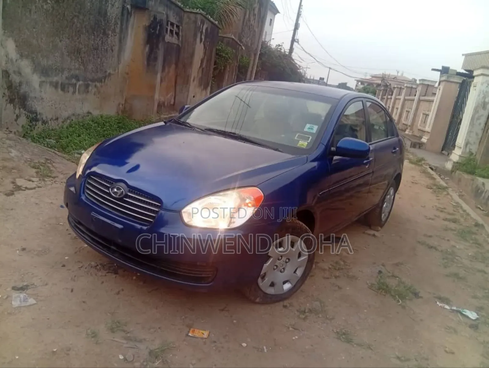 Hyundai Accent 2010 Blue