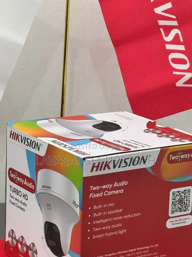 2mp Hikvision Dome Colourvu Turbo Hd Camera With Two-Way Audio