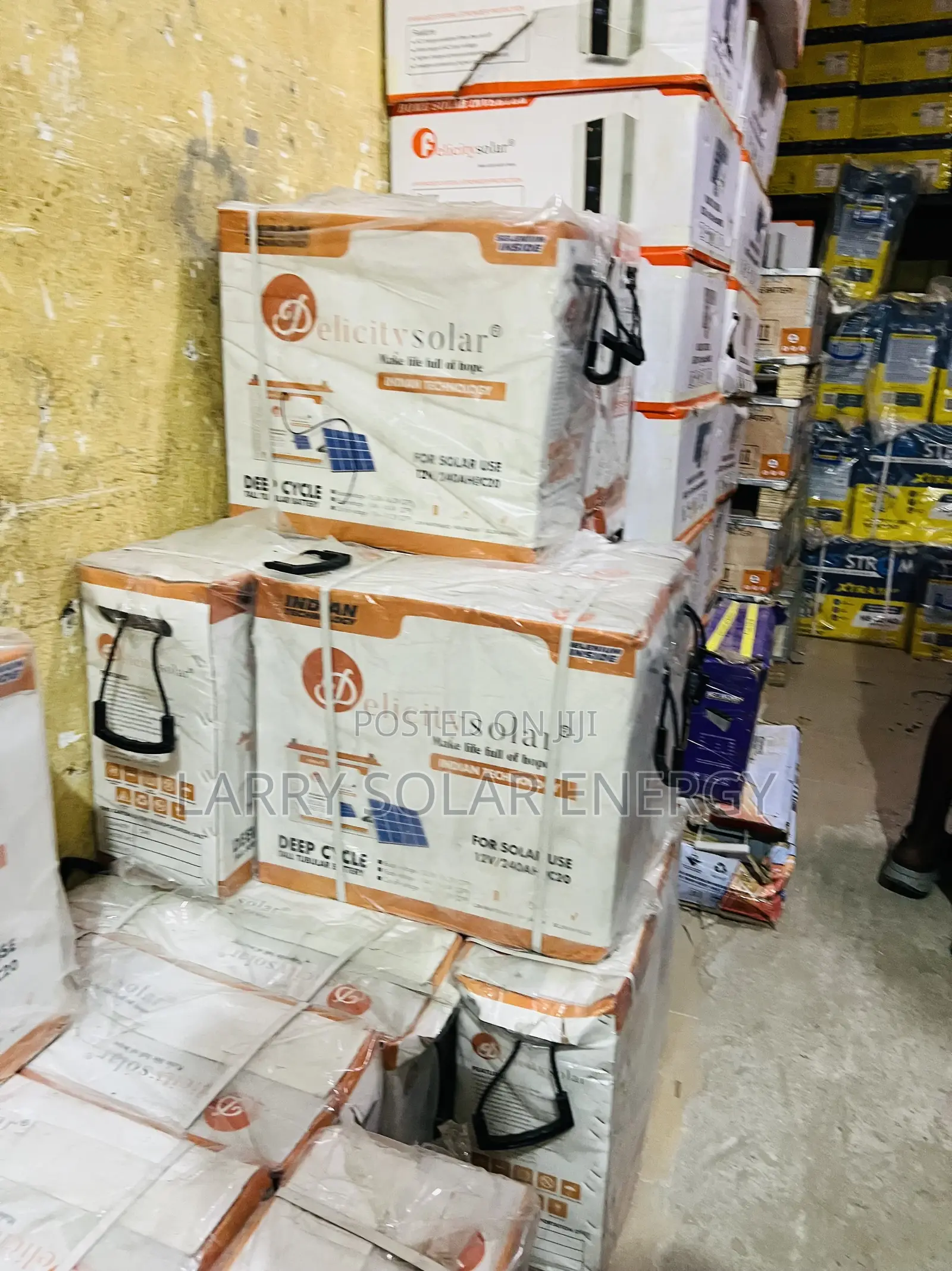 240ah/12v Delicity Tall Tubular Battery