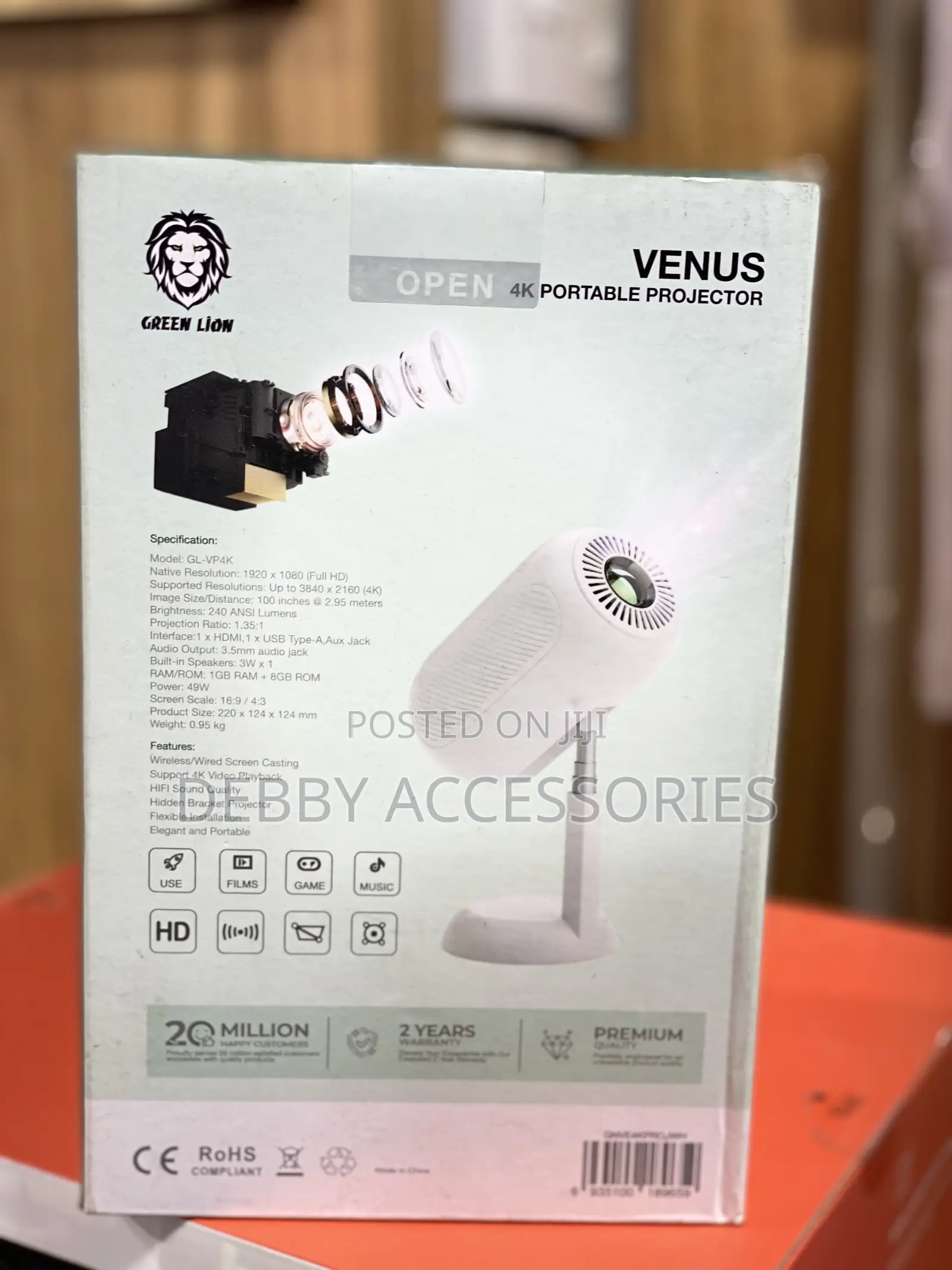 Greenlion Venus Portable Projector