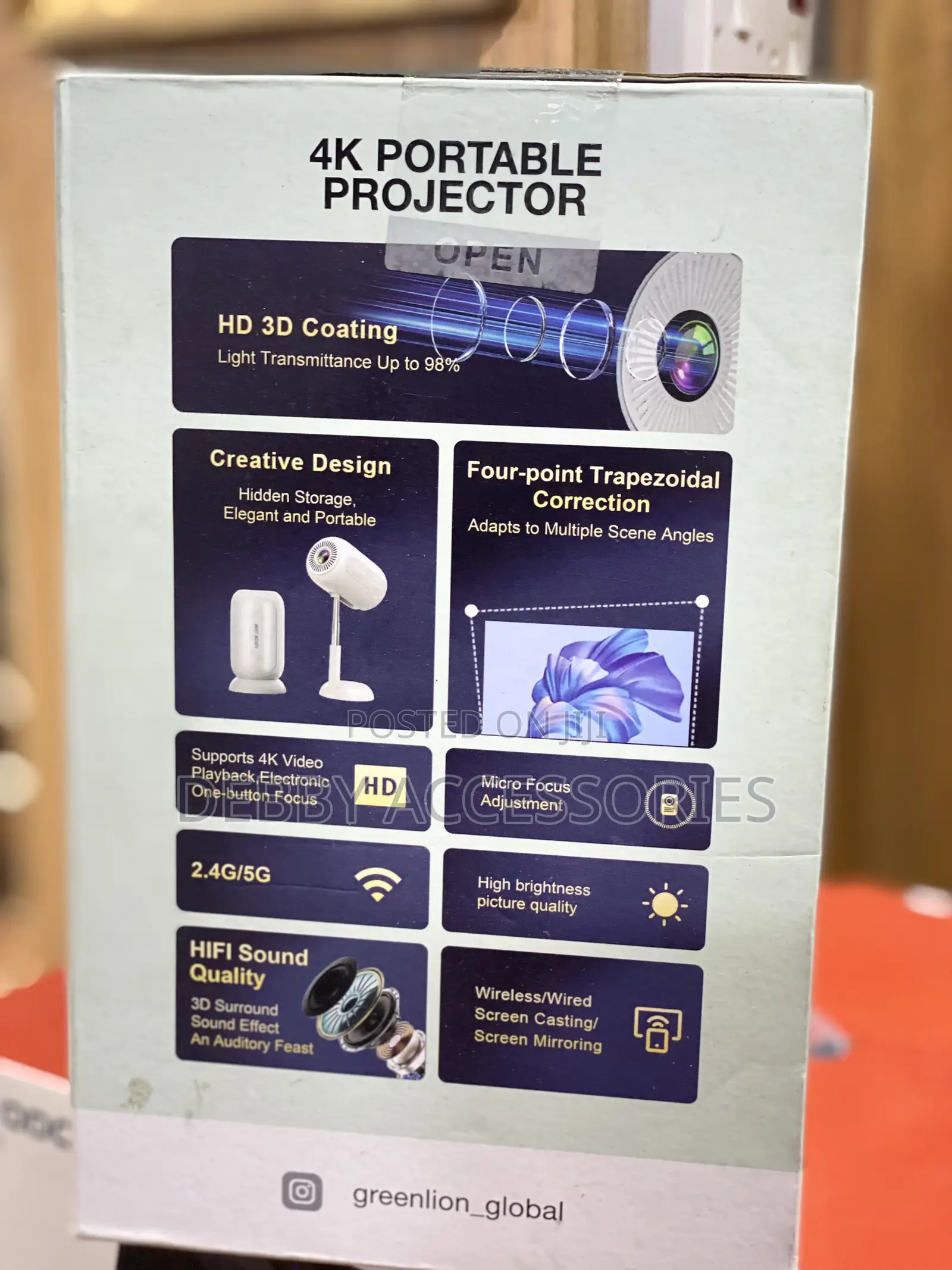 Greenlion Venus Portable Projector
