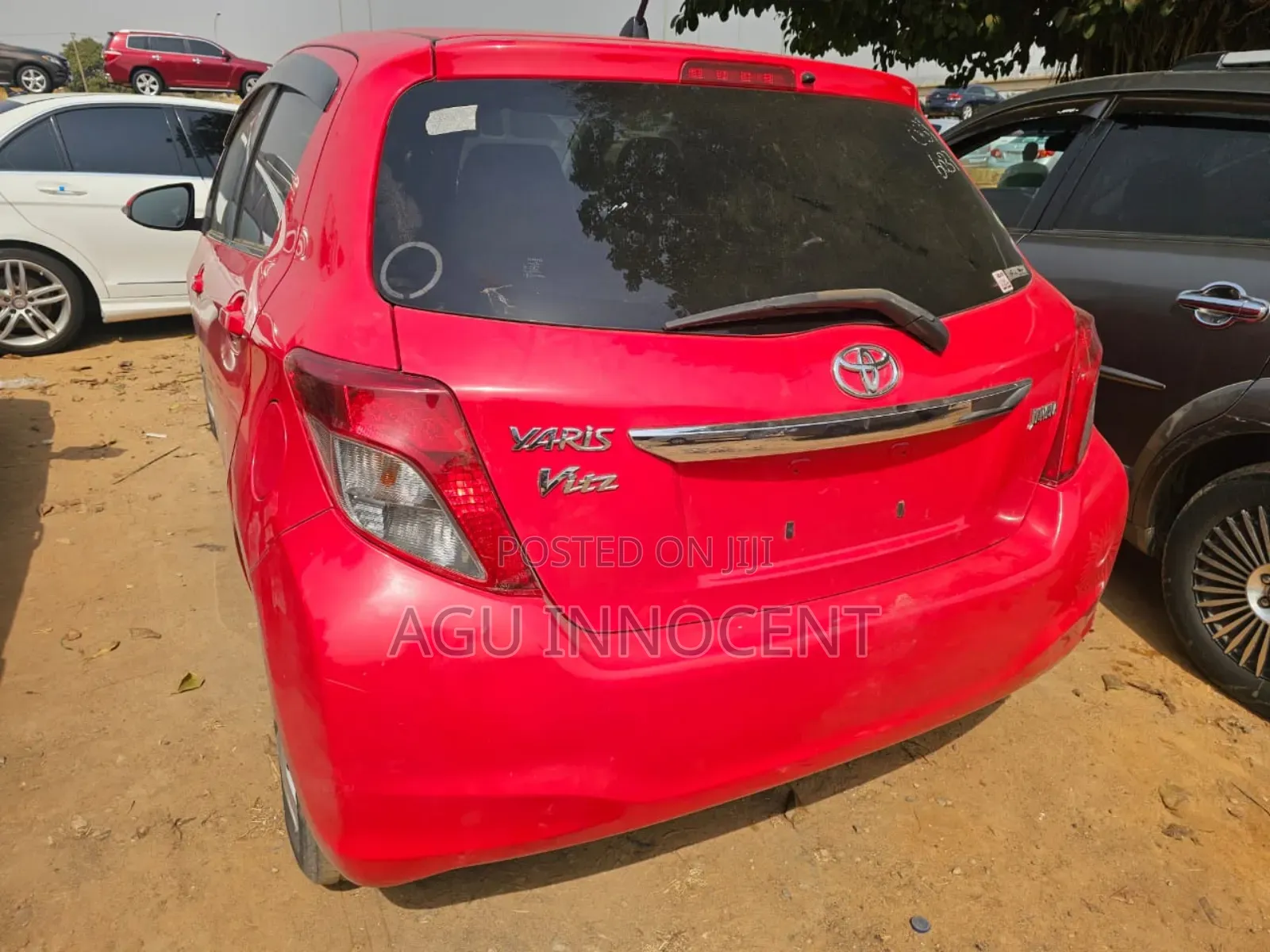 Toyota Yaris 2013 Red
