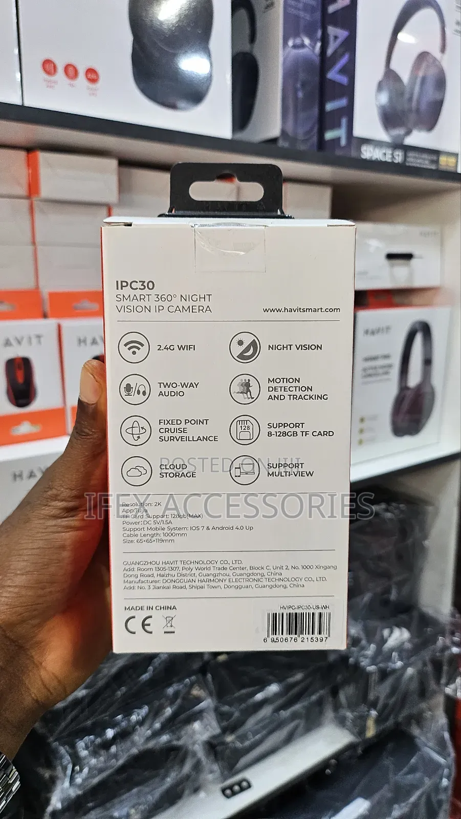 Havit Ipc30 Sound and Motion Detection Camera