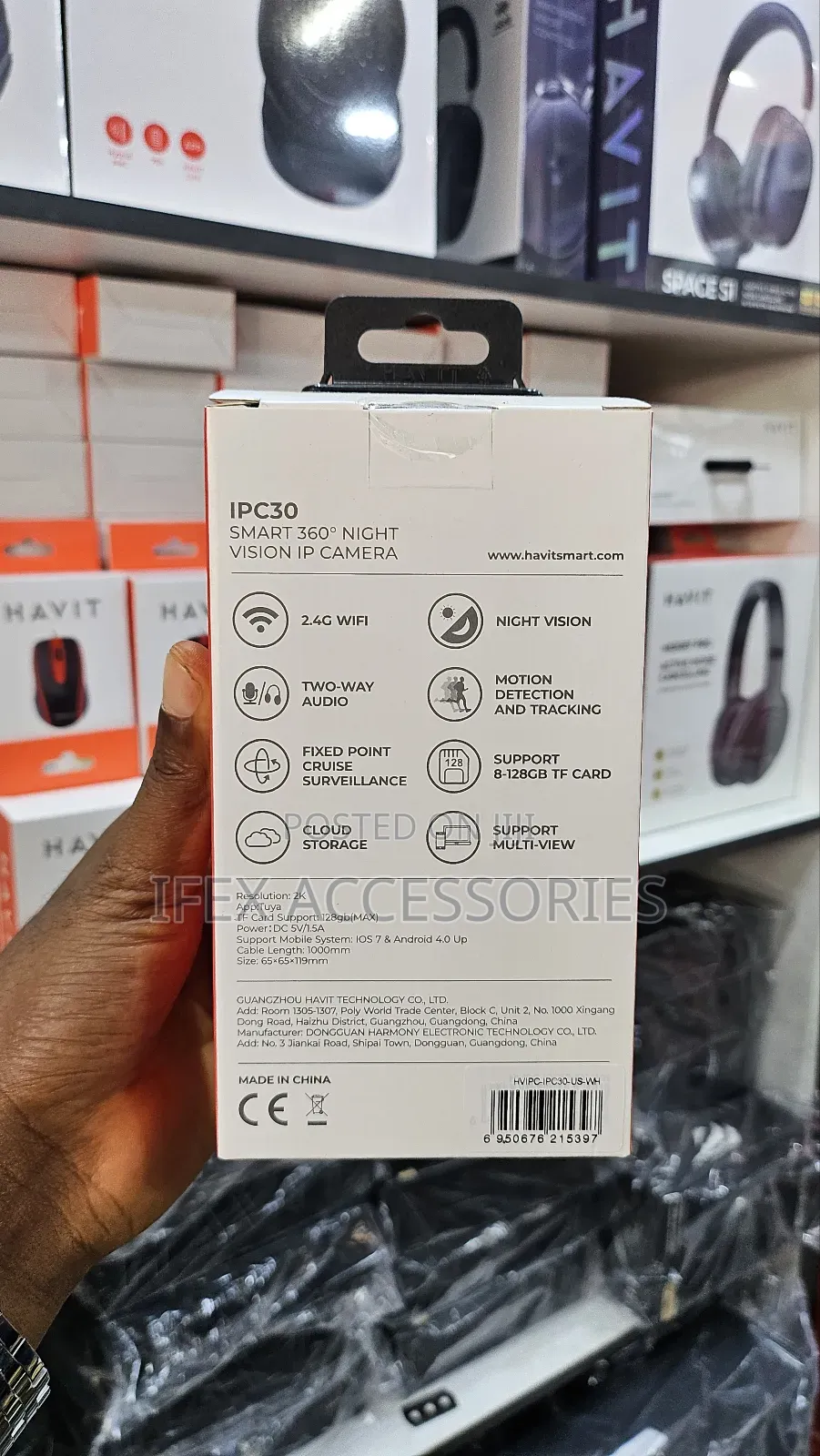 Havit Ipc30 Sound and Motion Detection Camera