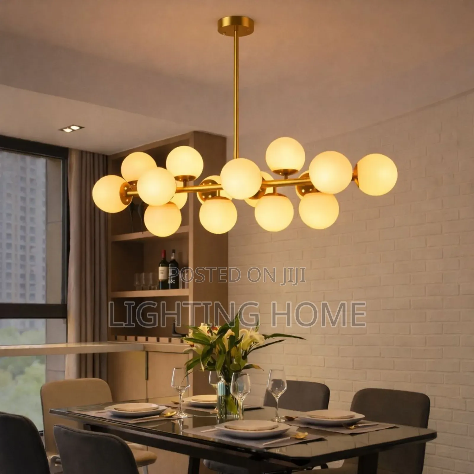 Nodic Chandelier Light By 16 Glass