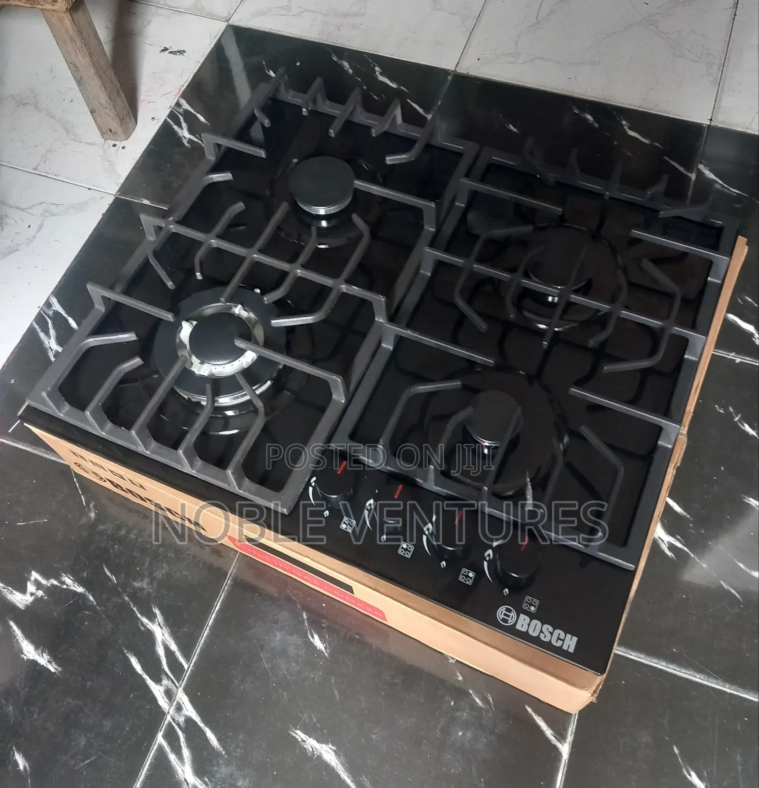 Bosch Built-in Gas Hob 60x60cm 100%Copper