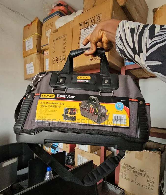 Stanley 97-489 16" Fatmax Open Mouth Bag Tools Storage Organiser
