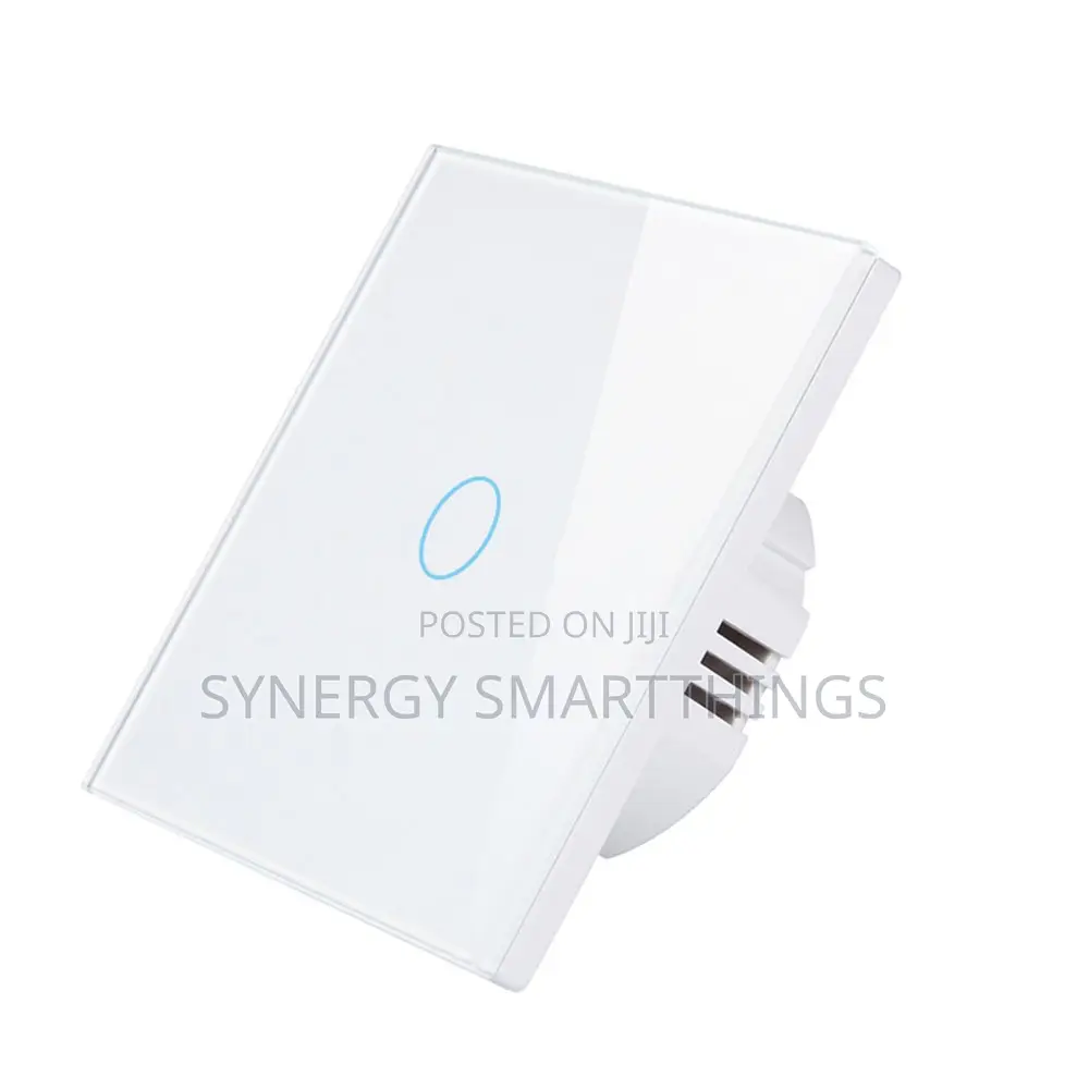 Zigbee Smart 1 Gang Switch Black White