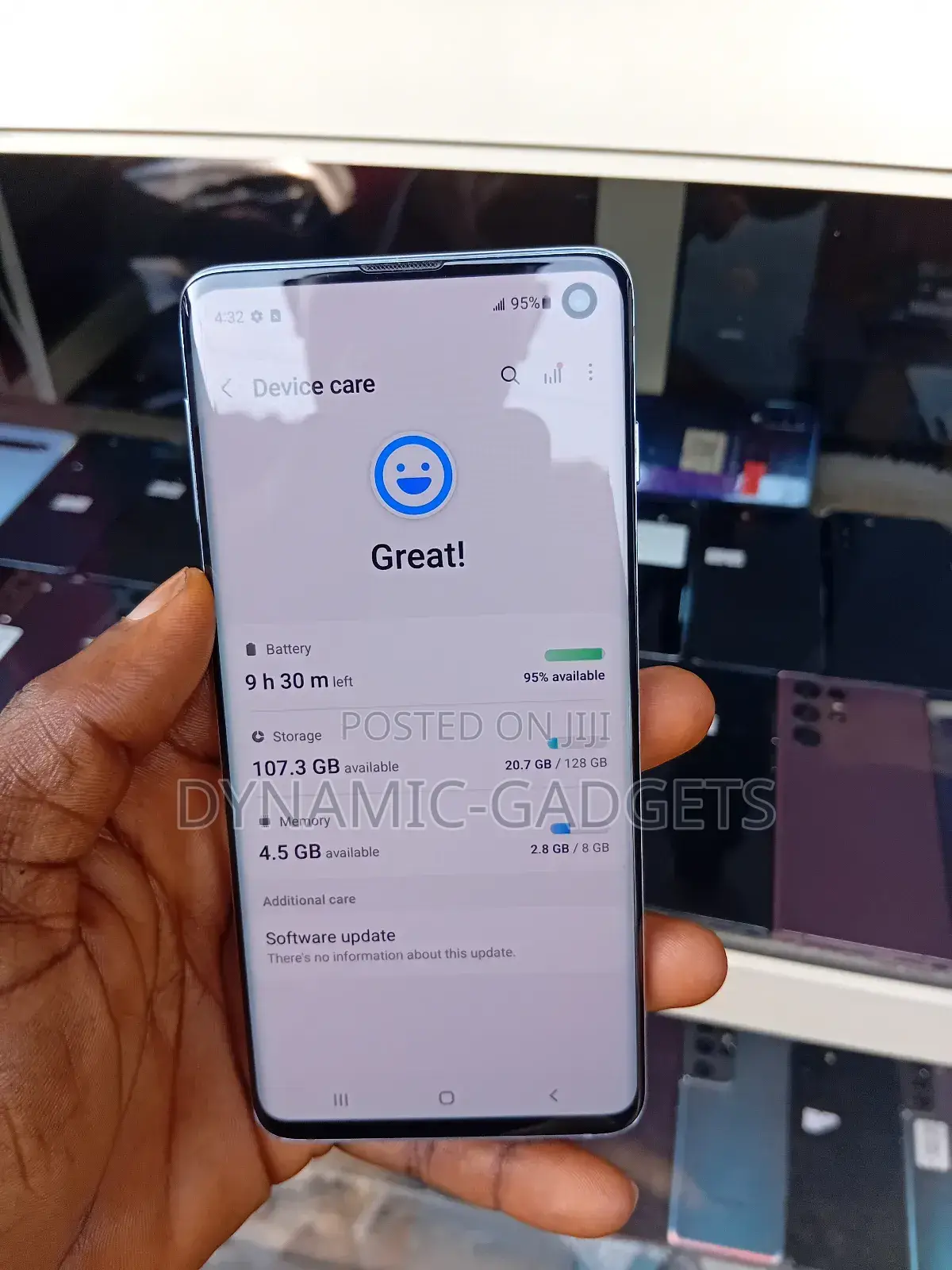 Samsung Galaxy S10 128 GB Blue