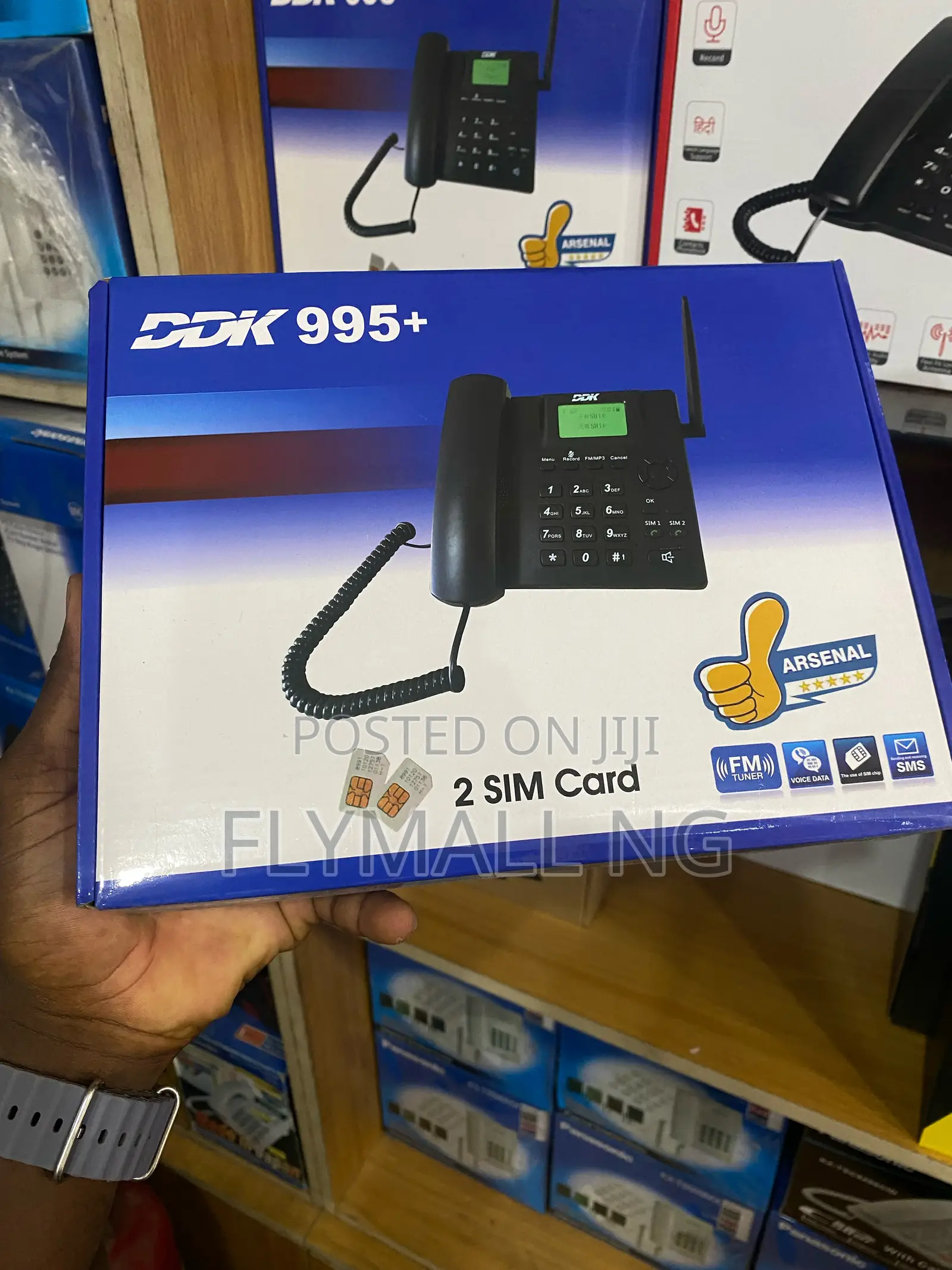 DDK 995+ Wireless GSM Intercom Landline Desk Phone