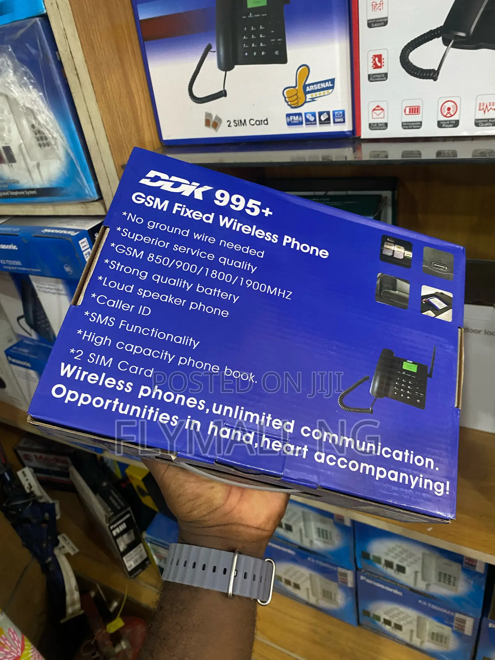 DDK 995+ Wireless GSM Intercom Landline Desk Phone