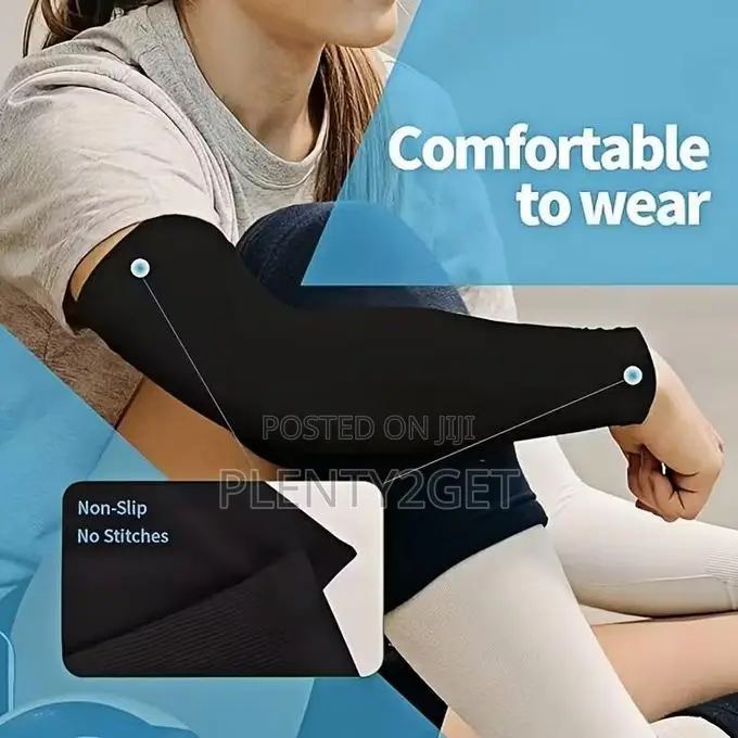 3 Pairs Cooling Arm Sleeves for Men Women - Breathable Stretchable
