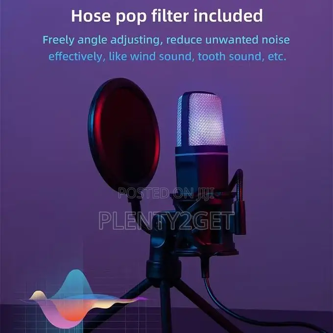 Gaming Microphone, Usb Pc Microphone for Podcast Videos, Streaming