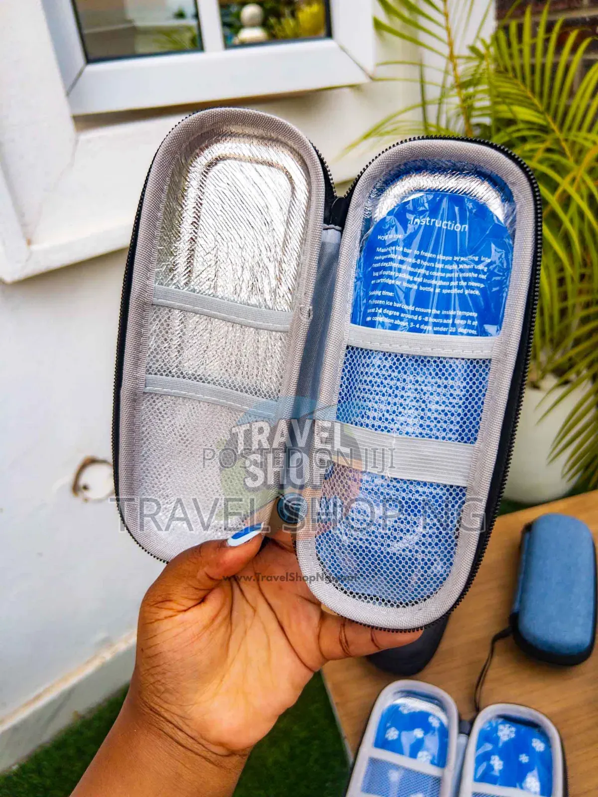 Insulated Travel Pouch for Insulin GLP-1 Pens + Ice Pack