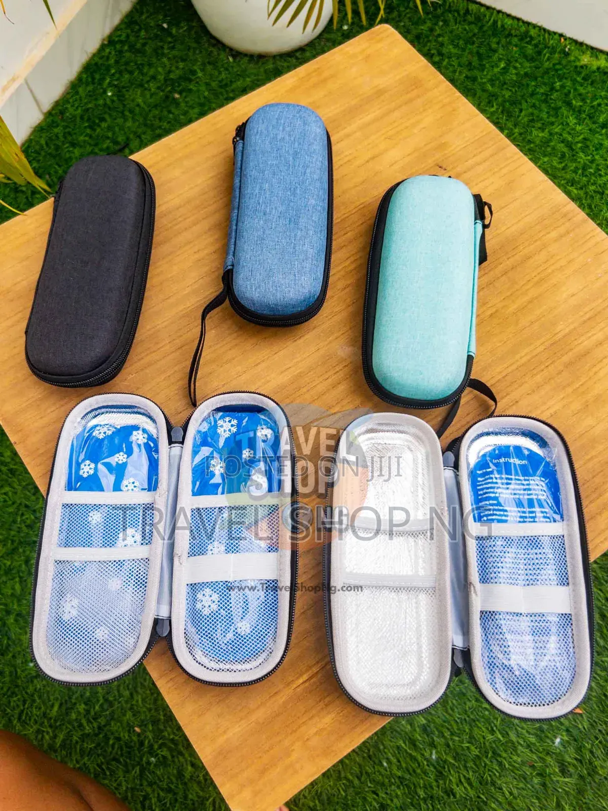 Insulated Travel Pouch for Insulin GLP-1 Pens + Ice Pack