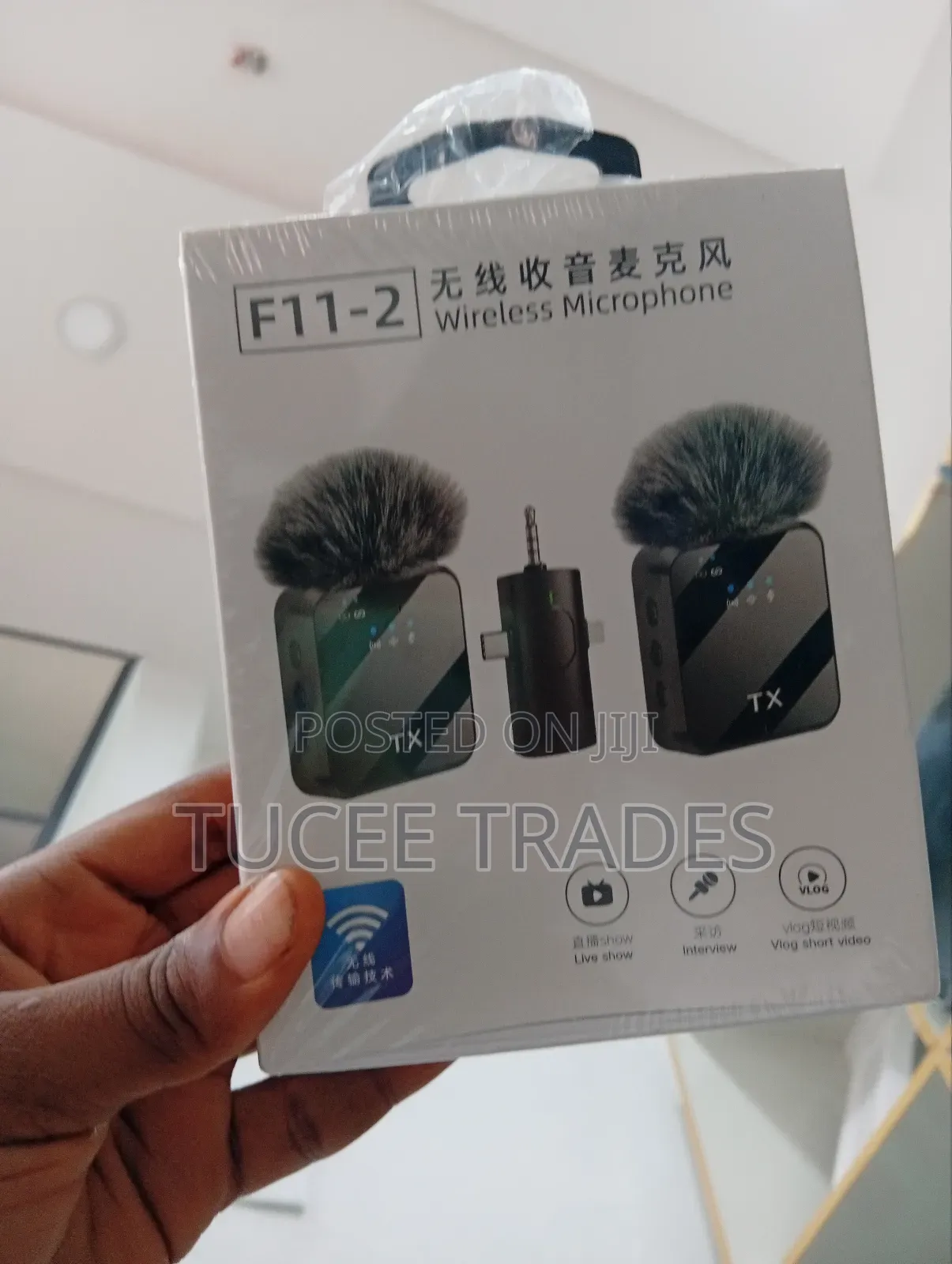 F11-2 3in1 Wireless Microphone