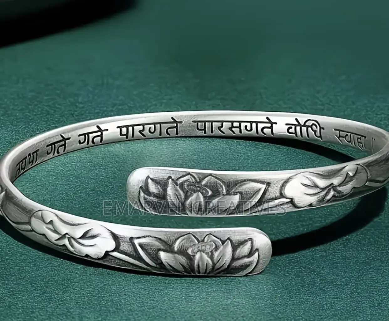For Lotus Bracelet, Symbolizing Continuous Good Fortune