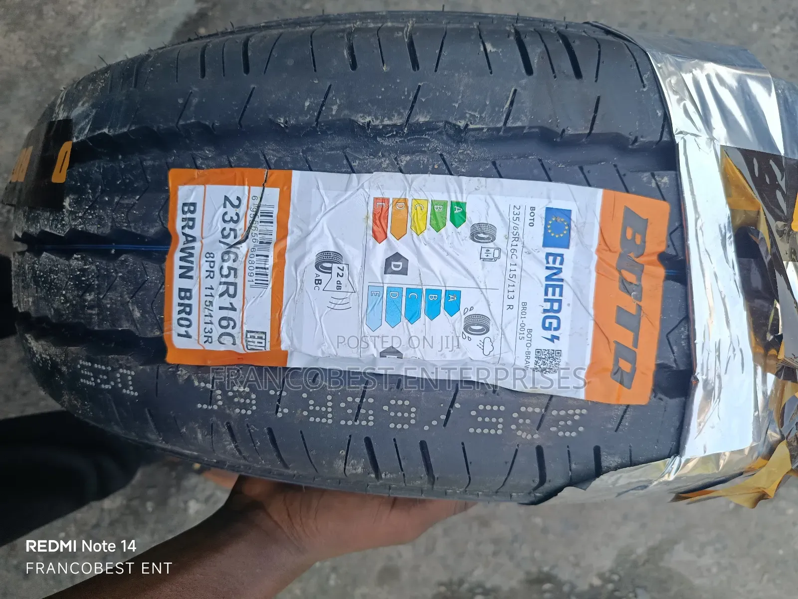 235/65r16c Boto Tyre