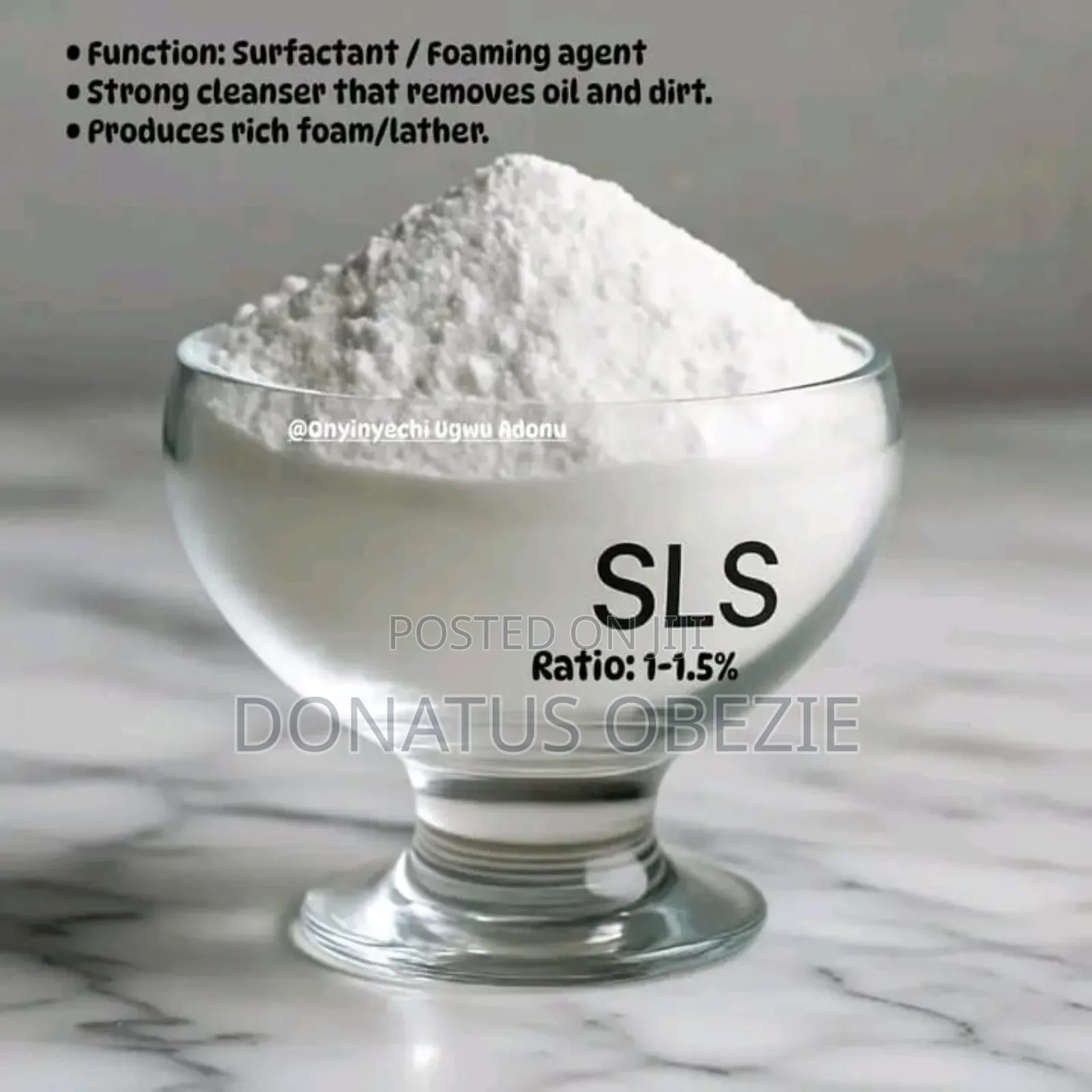 Sodium Laura Sulfate Rice