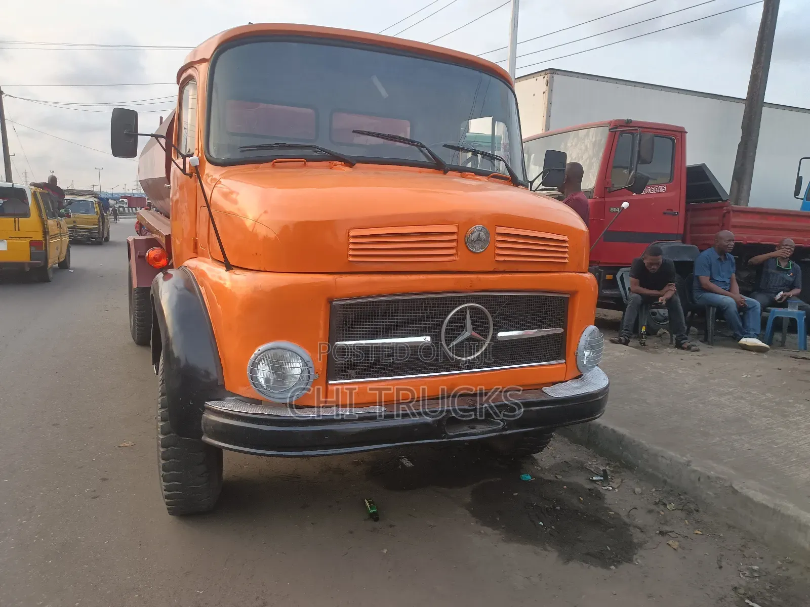 Mercedes Benz 911 Water Tank Truck