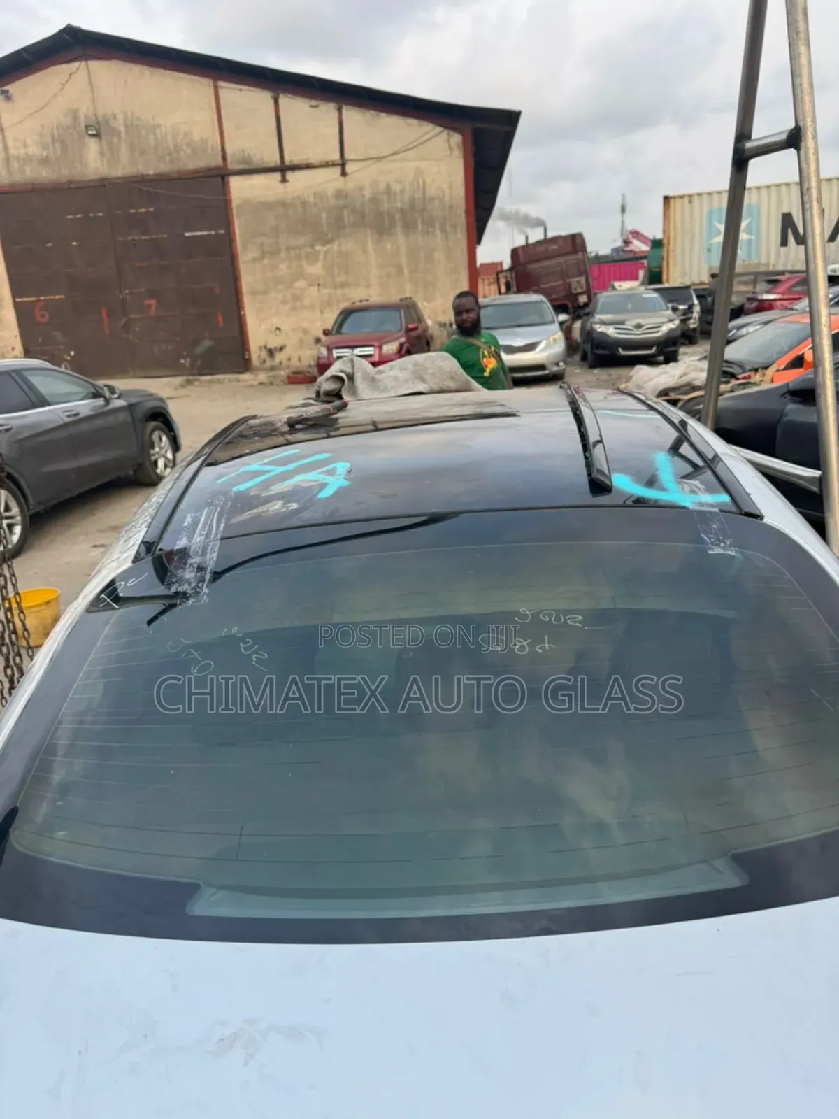 C300 2015 Back Pamanent Roof Glass Available